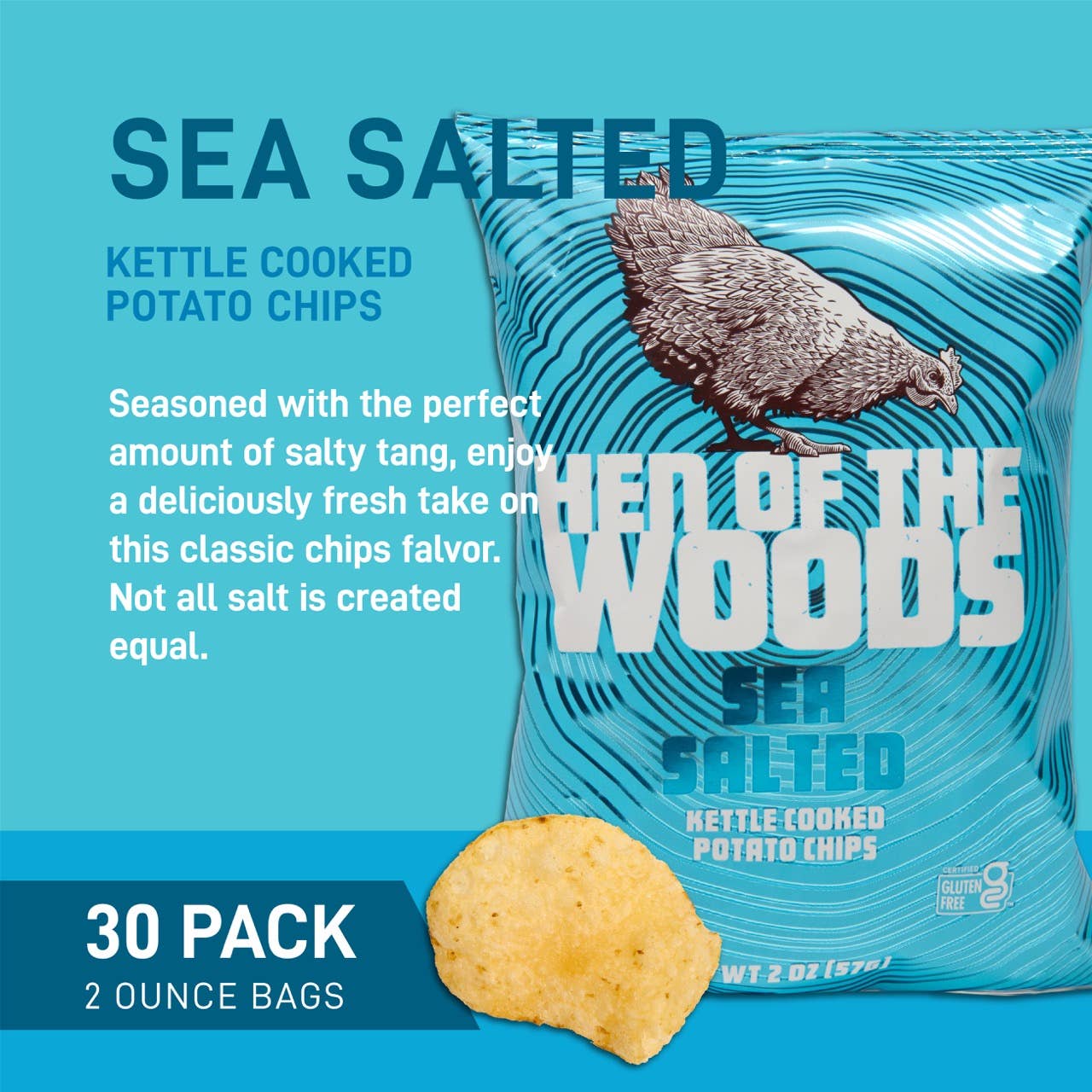 Sea Salted Potato Chips