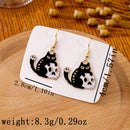Skull Cat Earrings-2