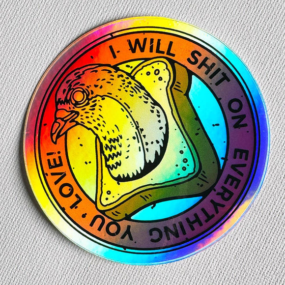 Pigeon Everything You Love Sticker