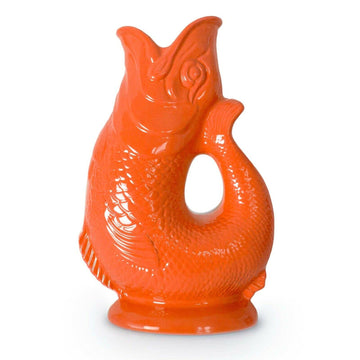 Orange Gluggle Mini Jug