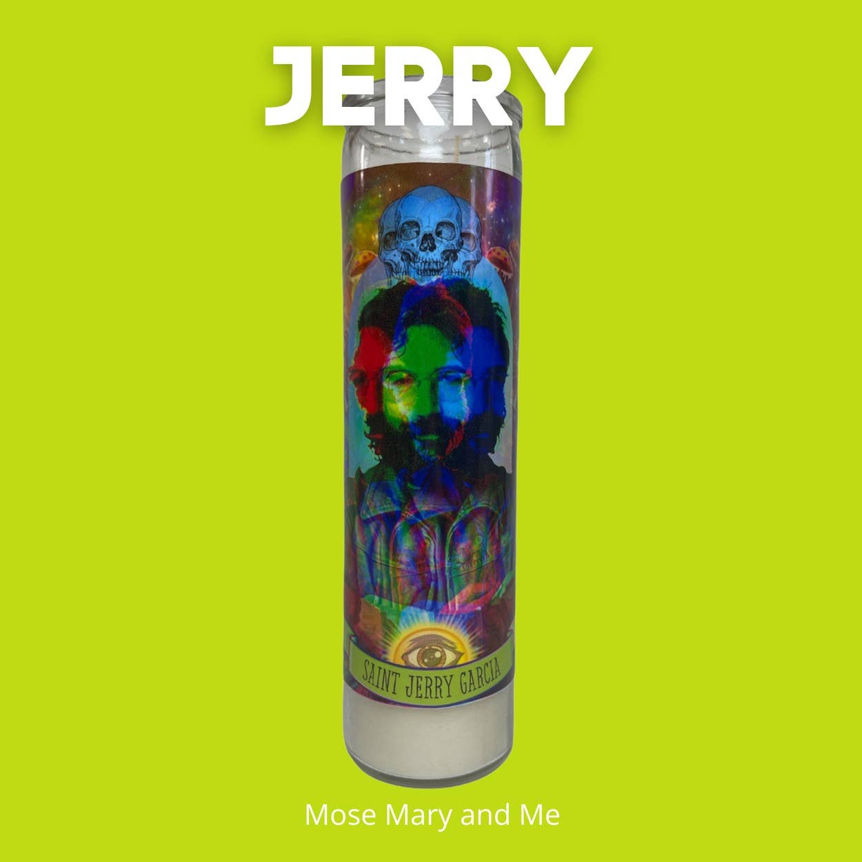 The Luminary Jerry Garcia Altar Candle