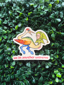 Us in Another Universe Medieval Sticker-1