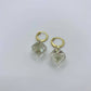 Preserved Dandelion Cube Earrings
