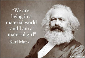 Material World Marx Magnet