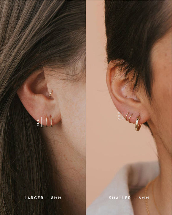 Hello Adorn: Tiny Twist Earrings
