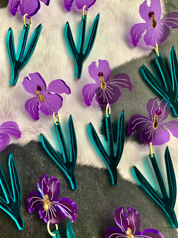 Irises Earrings