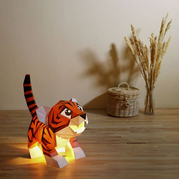 Baby Tiger PaperCraft Art Kit