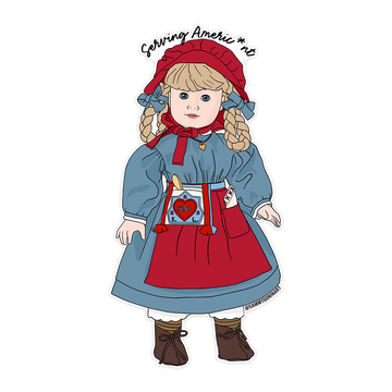 Kirsten Americnt Girl Sticker
