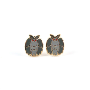 Mothman Earrings