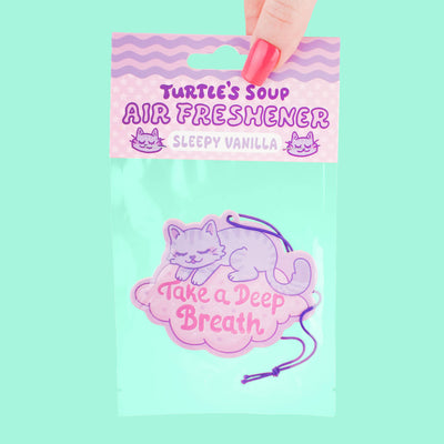 Take A Deep Breath Kitten Air Freshener