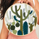 Cactus Garden Embroidery Kit-3