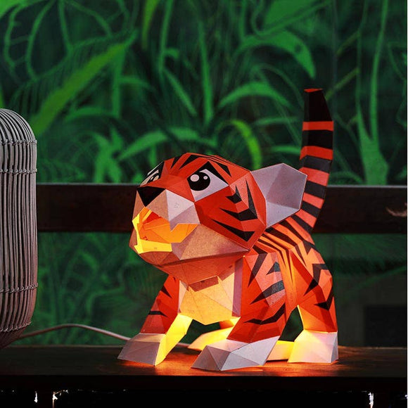 Baby Tiger PaperCraft Art Kit