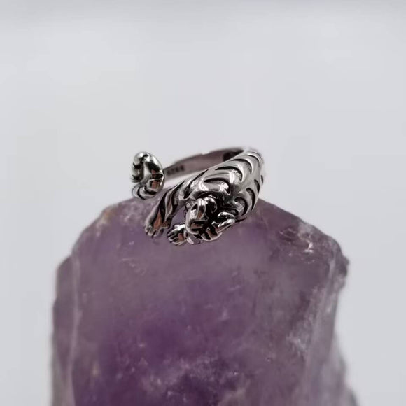 Tiger Adjustable Ring