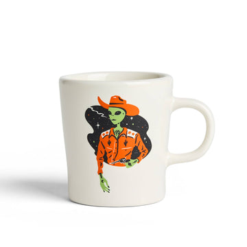 Alien Cowboy Mug