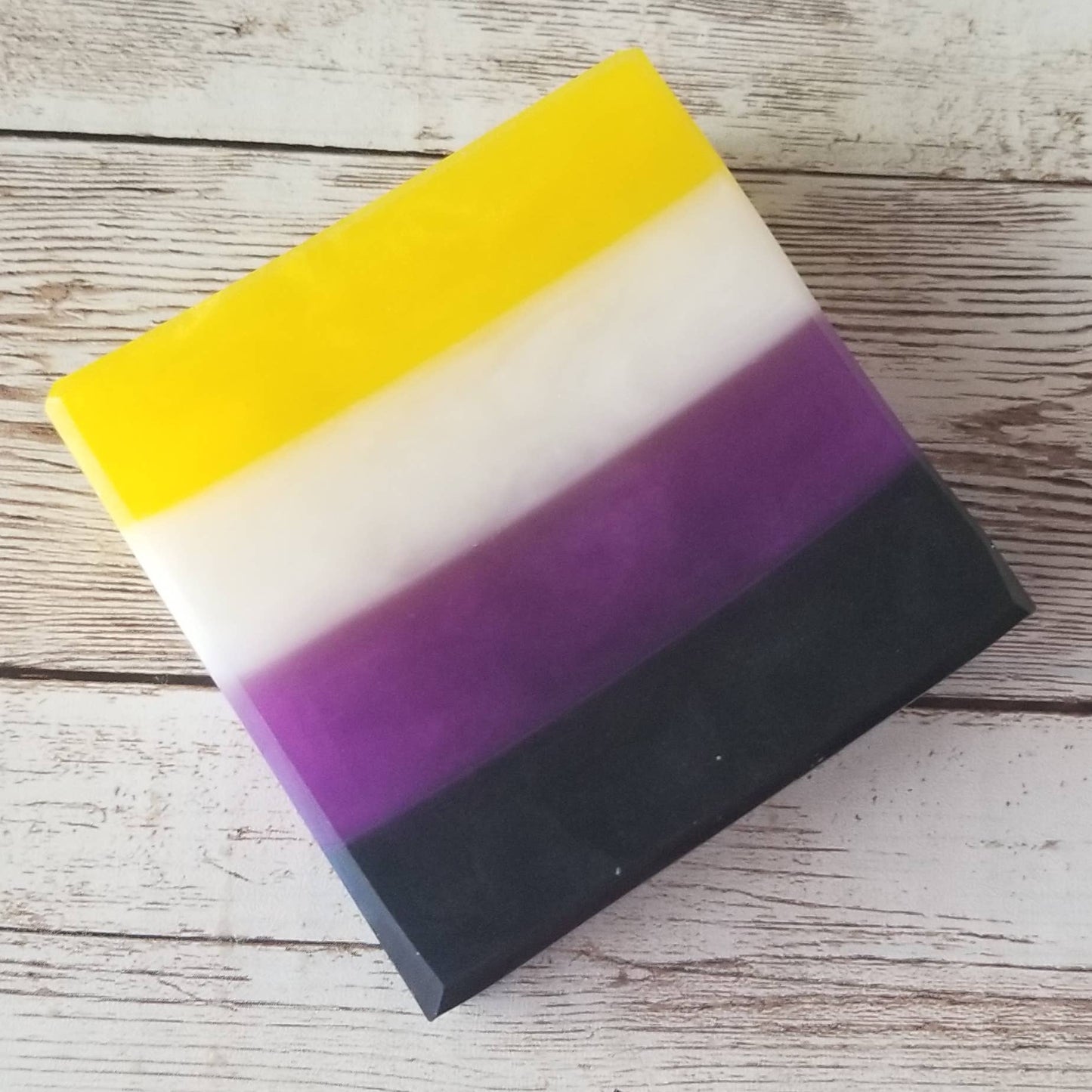 Nonbinary Pride Artisan Soap