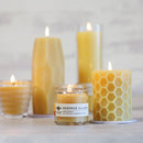 Apothecary Beeswax Glass Candle-4