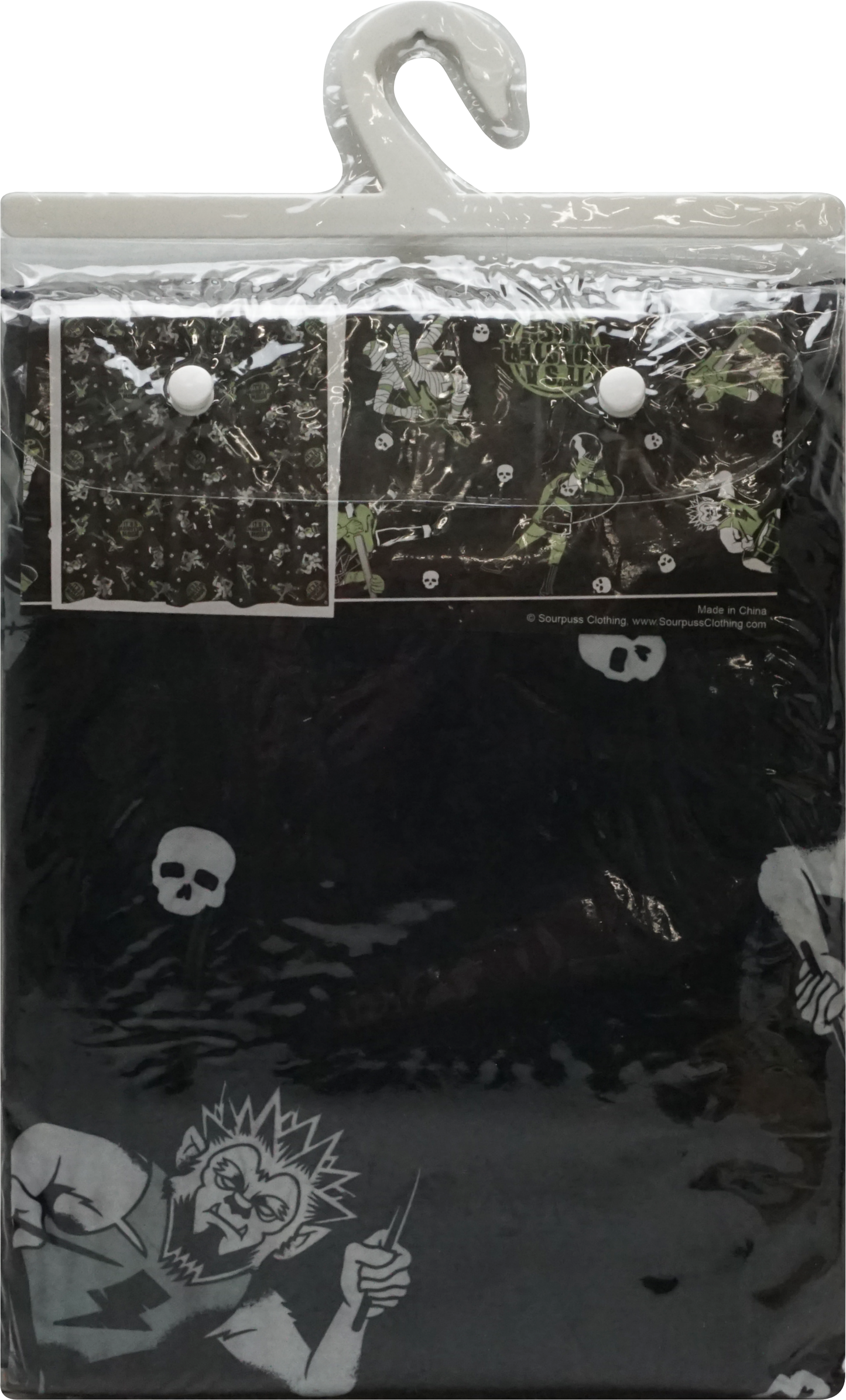 Monster Mosh Shower Curtain