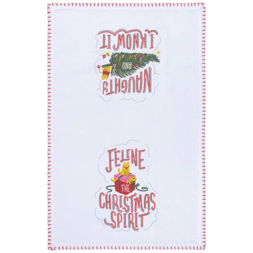 Santa Claws Dish Towel