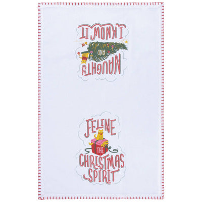 Santa Claws Dish Towel