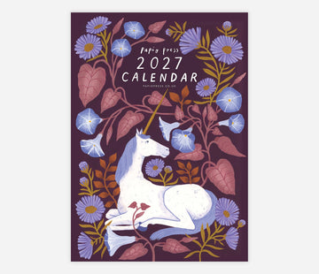 Papio Press Fantasy 2027 Wall Calendar