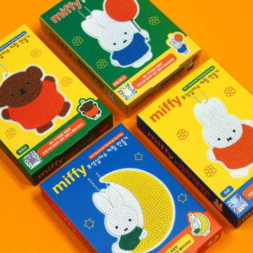 Miffy DIY Diamond Painting Keychain