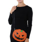 Two Faced Jack-O-Lantern Crossbody Bag