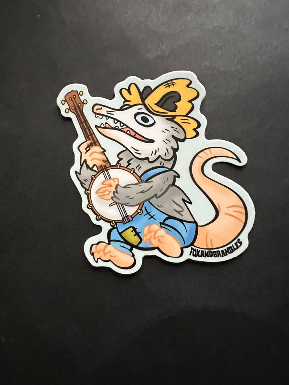 Hillbilly Possum Sticker