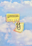 Gay Clippy Holographic Sticker-1