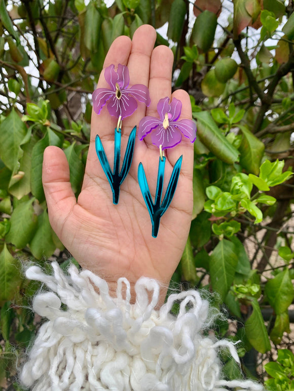 Irises Earrings