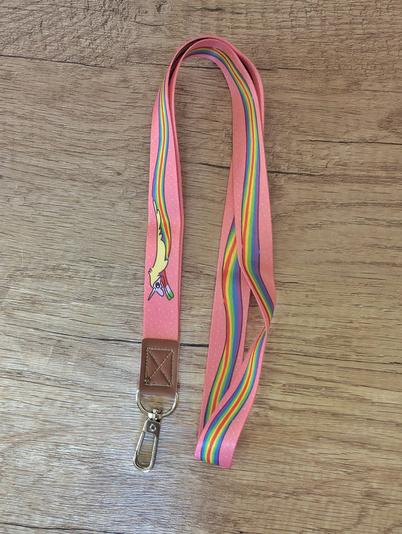 Adventure Time Lady Rainicorn Lanyard