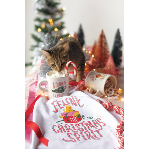Santa Claws Dish Towel