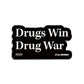 Drugs Win The Onion Sticker