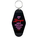 Just A Lovergirl Keychain-1