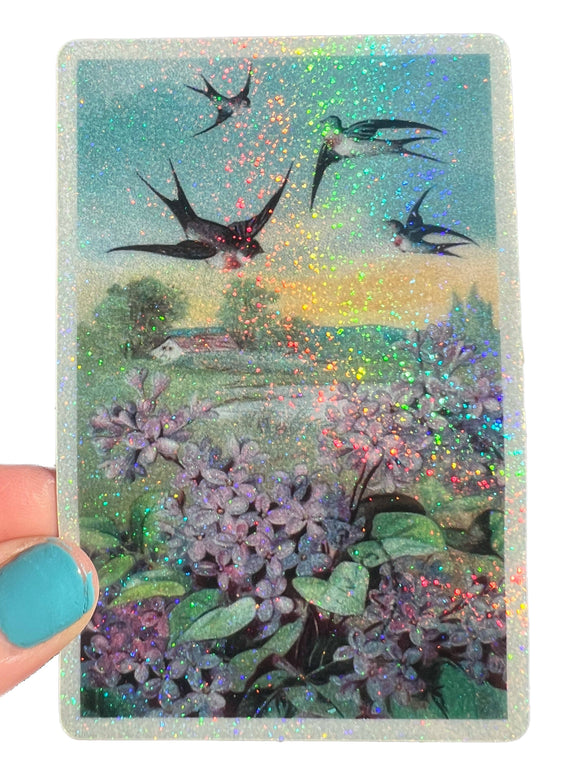 Swallows Sticker