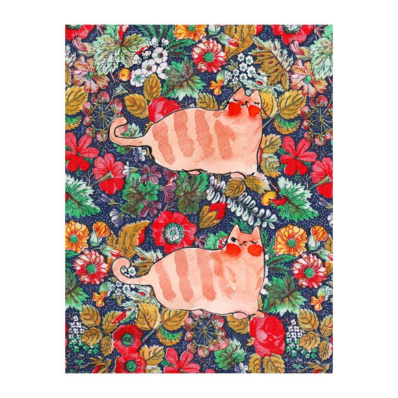 Resting Cat / Taking a Peek Print