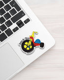 Big Wheel Born to Ride Sticker-2