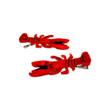 Lobster Alligator Hair Clip Set - 0