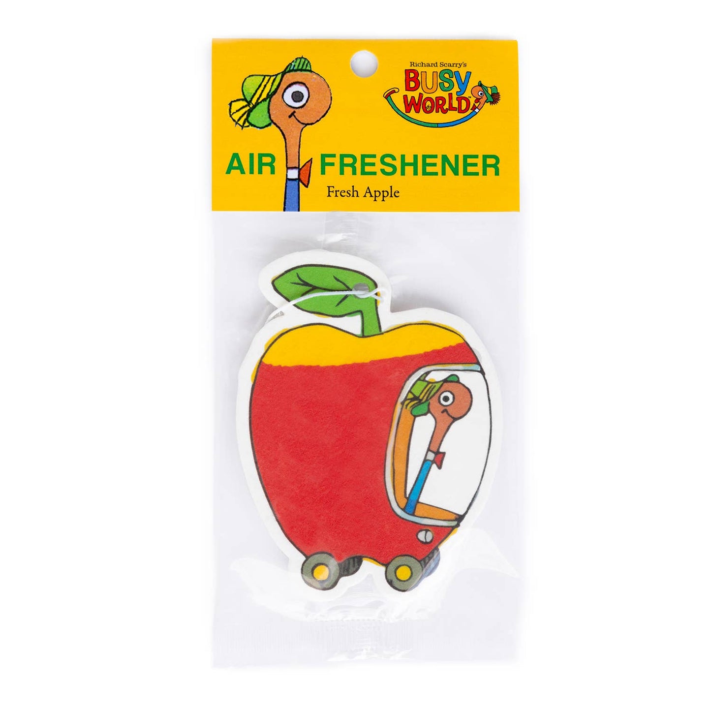 3P4 x Richard Scarry Apple Car Air Freshener