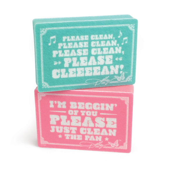 Dolly Parton Jolene Kitchen Sponges, Set of 2