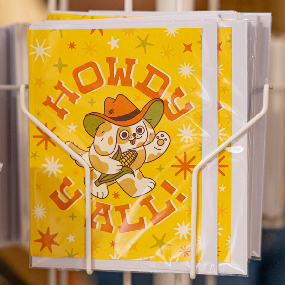 Howdy Y'all Doggy Card