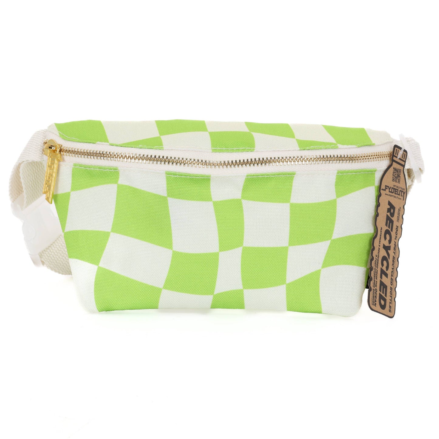 Groovy Green Slim Fanny Pack