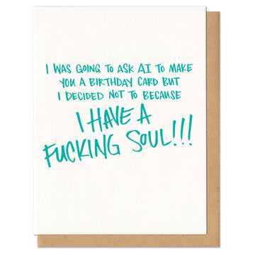 AI Birthday Greeting Card