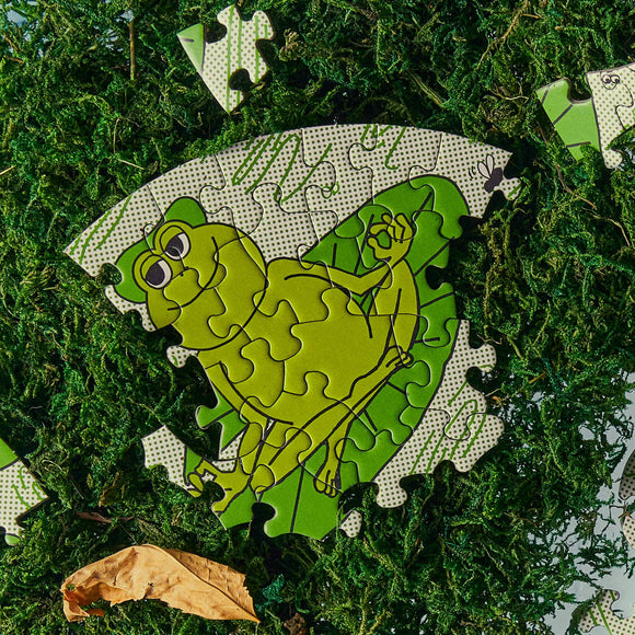 Peace Frogs Mini Puzzle