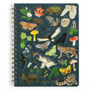 Midnight Flora & Fauna Spiral Notebook-3