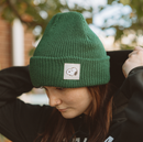 3P4 x Peanuts Snoopy Beanie (Forest)-4