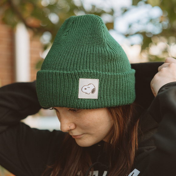 3P4 x Peanuts Snoopy Beanie (Forest)