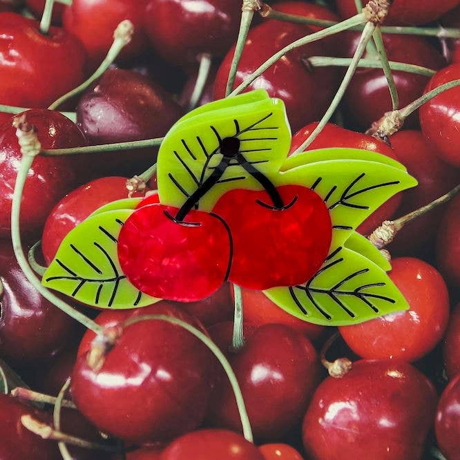 Cherries Jenny Lemons Hair Claw