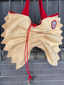 Farfalle Drawstring Large Tote Bag-5