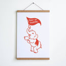 Shut Up (Elephant) Print-1