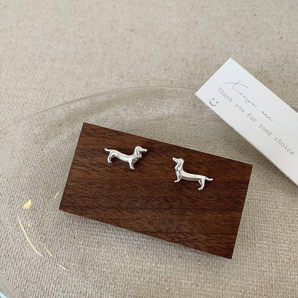 Dachshund Stud Earrings